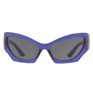 versace dark grey cat eye ladies sunglasses ve4450 541987 60
