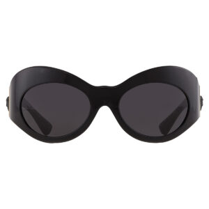 versace dark grey irregular ladies sunglasses ve4462 gb1/87 58