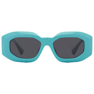 versace dark grey irregular men's sunglasses ve4425u 543987 53