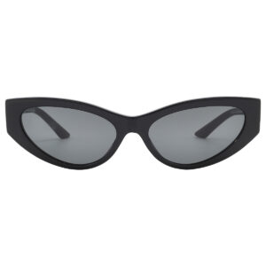 versace grey cat eye ladies sunglasses ve4470b gb1/87 56