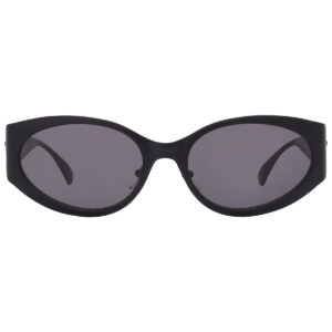 versace grey oval ladies sunglasses ve2263 126187 56
