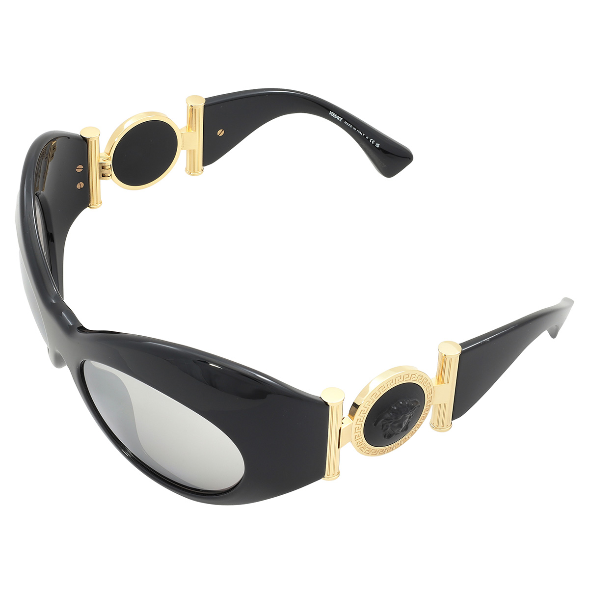versace light grey irregular ladies sunglasses ve4462 gb1/6g 58 versace light grey irregular ladies sunglasses ve4462 gb1/6g 58