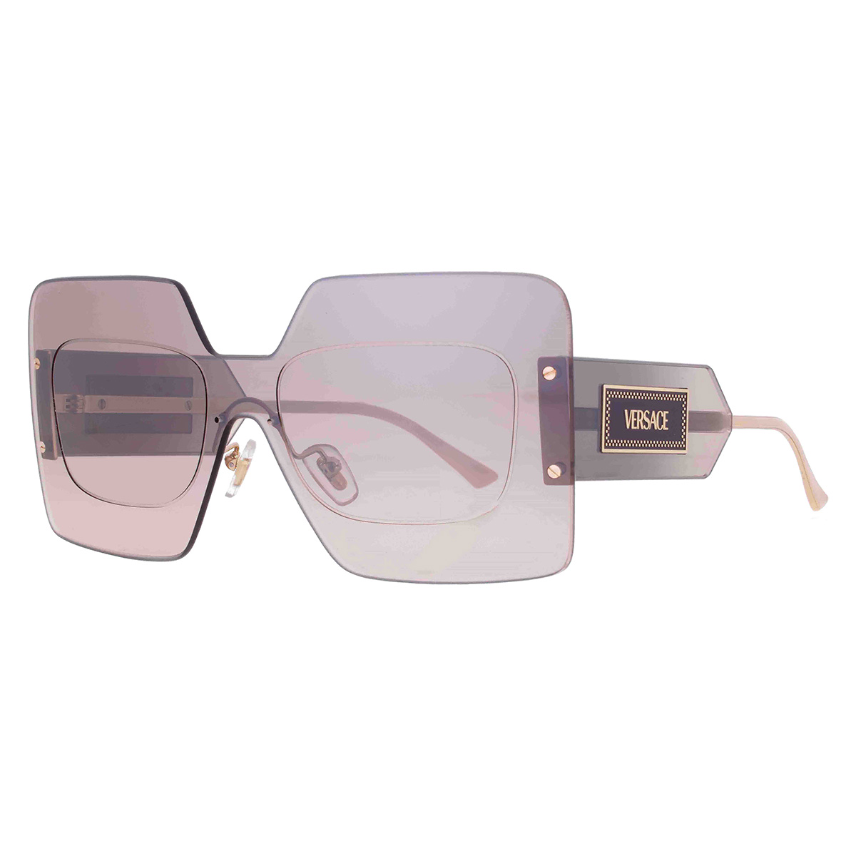 versace mirror silver shield ladies sunglasses ve2277 10026i 142 versace mirror silver shield ladies sunglasses ve2277 10026i 142