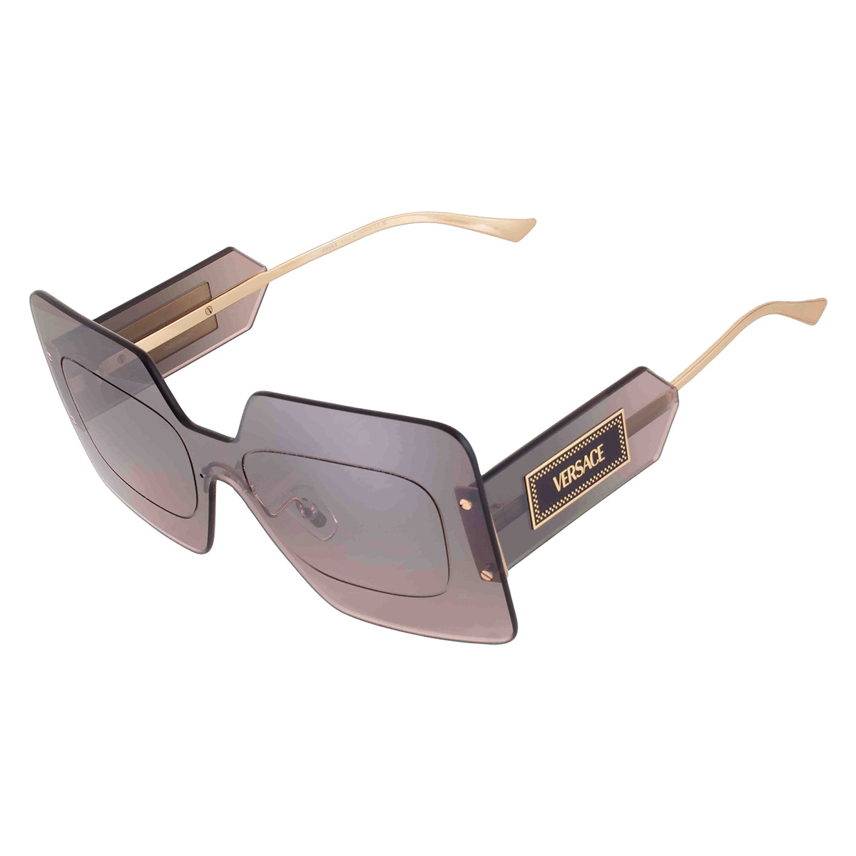 versace mirror silver shield ladies sunglasses ve2277 10026i 142 versace mirror silver shield ladies sunglasses ve2277 10026i 142