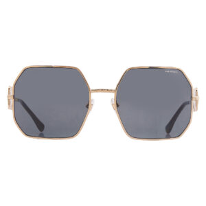 versace polar dark grey geometric ladies sunglasses ve2248 100281 58