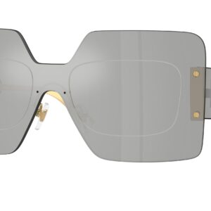 versace silver shield ladies sunglasses ve2277 10018v 142
