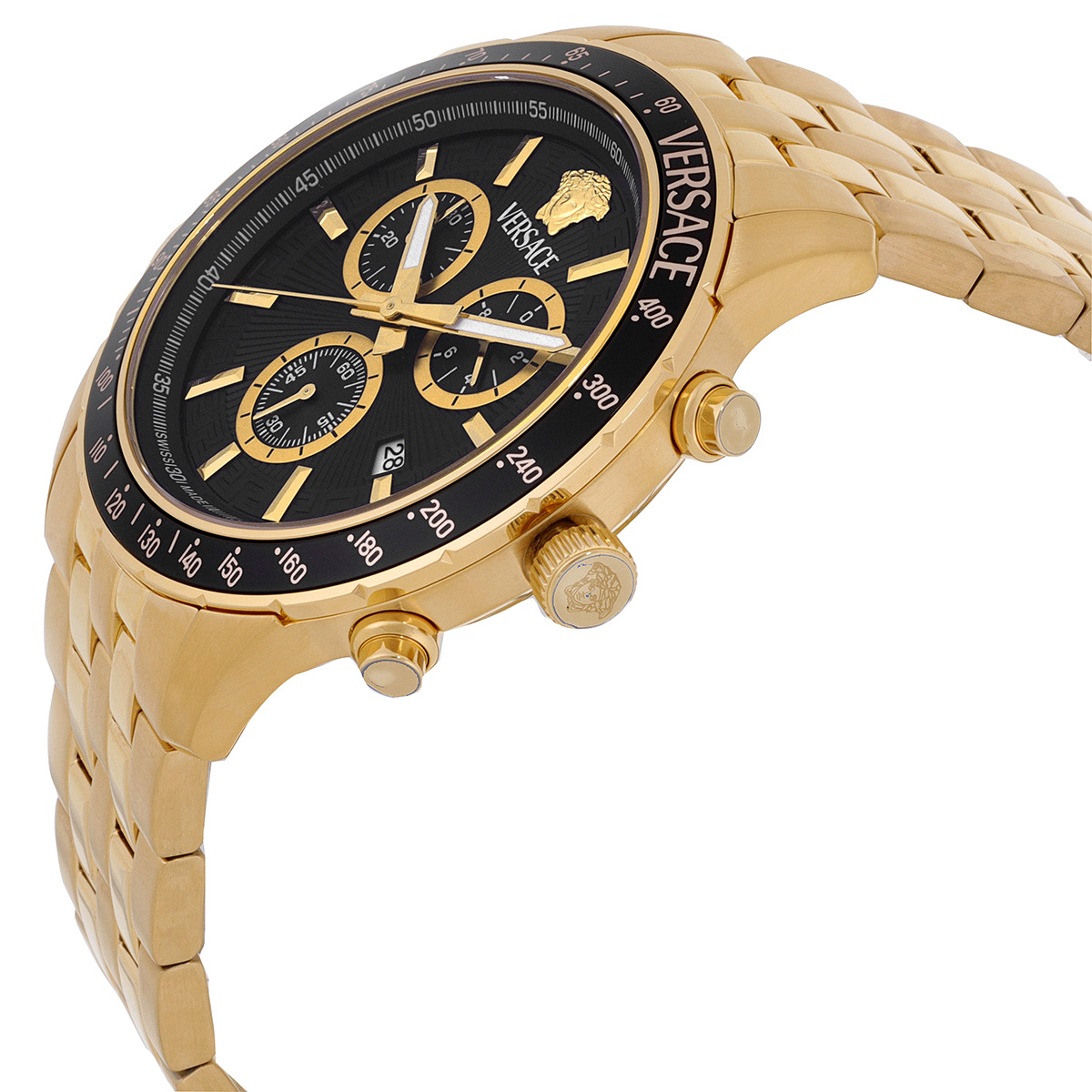 versace sport chrono quartz black dial men's watch vezca0724 versace sport chrono quartz black dial men's watch vezca0724