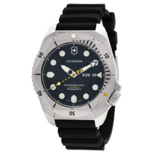 victorinox dive pro automatic black dial men's watch 241994