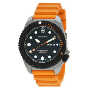 victorinox dive pro automatic black dial men's watch 241996