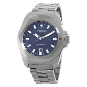 victorinox i.n.o.x. quartz blue dial men's watch 242031
