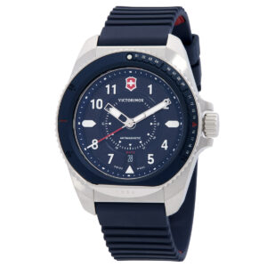 victorinox journey 1884 quartz blue dial men's watch 241975