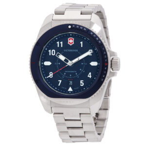 victorinox journey 1884 quartz blue dial men's watch 241978