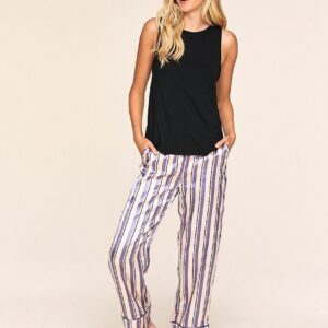 alaina tank + long pants sleep set