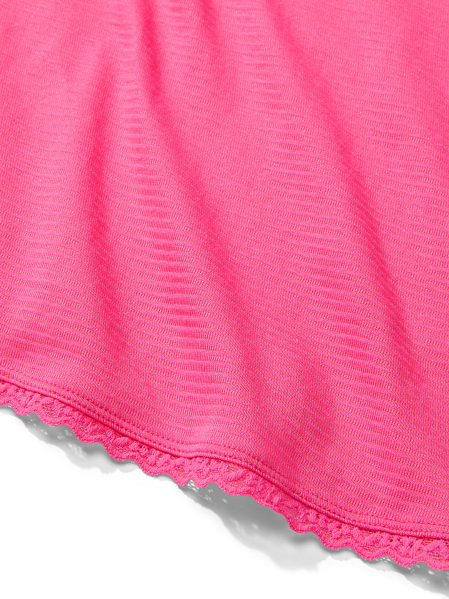 cotton shadow stripe tank & pants set cotton shadow stripe tank & pants set