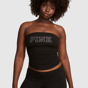 all day cotton™ side ruched tube top