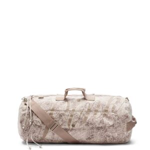 canvas rolled duﬄe bag