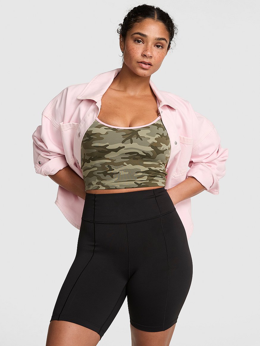 pink relay™ seamed bike shorts pink relay™ seamed bike shorts