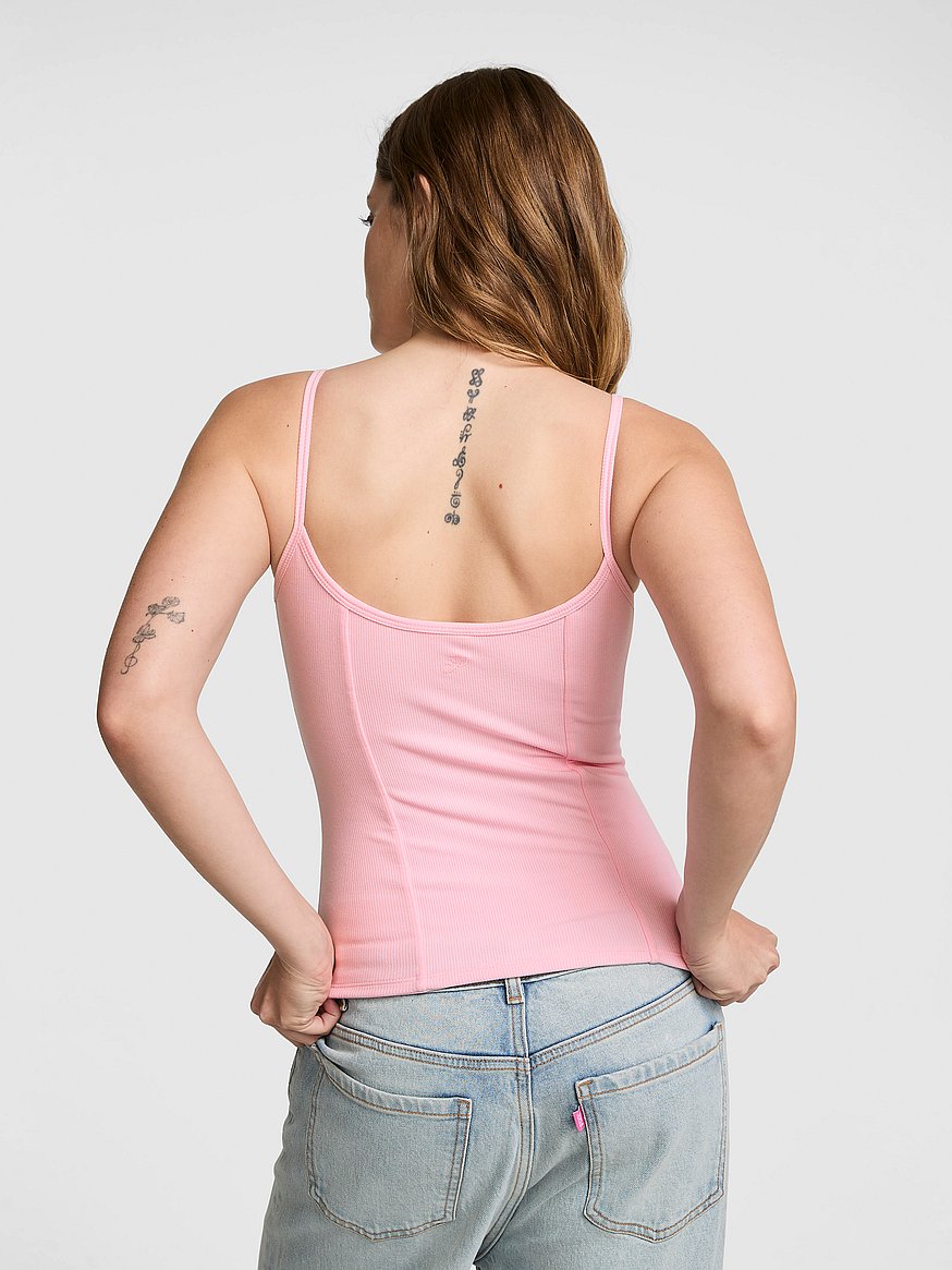 all day soft rib corset tank top all day soft rib corset tank top