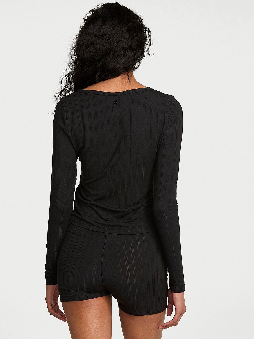 sosoft™ modal ultra fine long sleeve henley top sosoft™ modal ultra fine long sleeve henley top