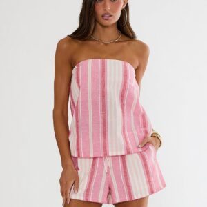 celeste strapless top