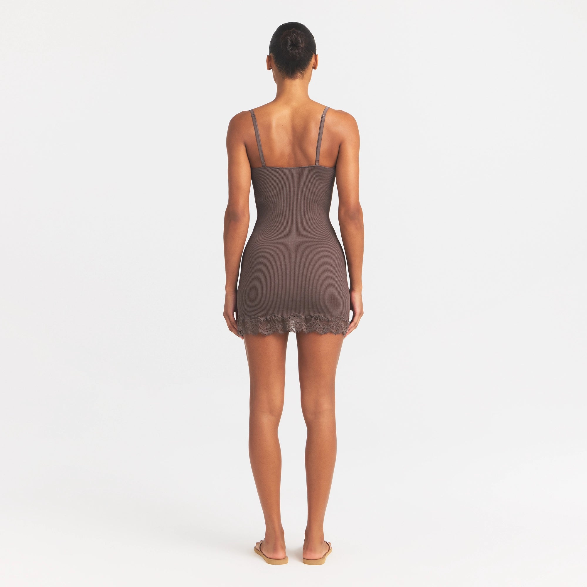 rib knit lace mini dress rib knit lace mini dress