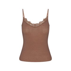 sheer modal lace cami