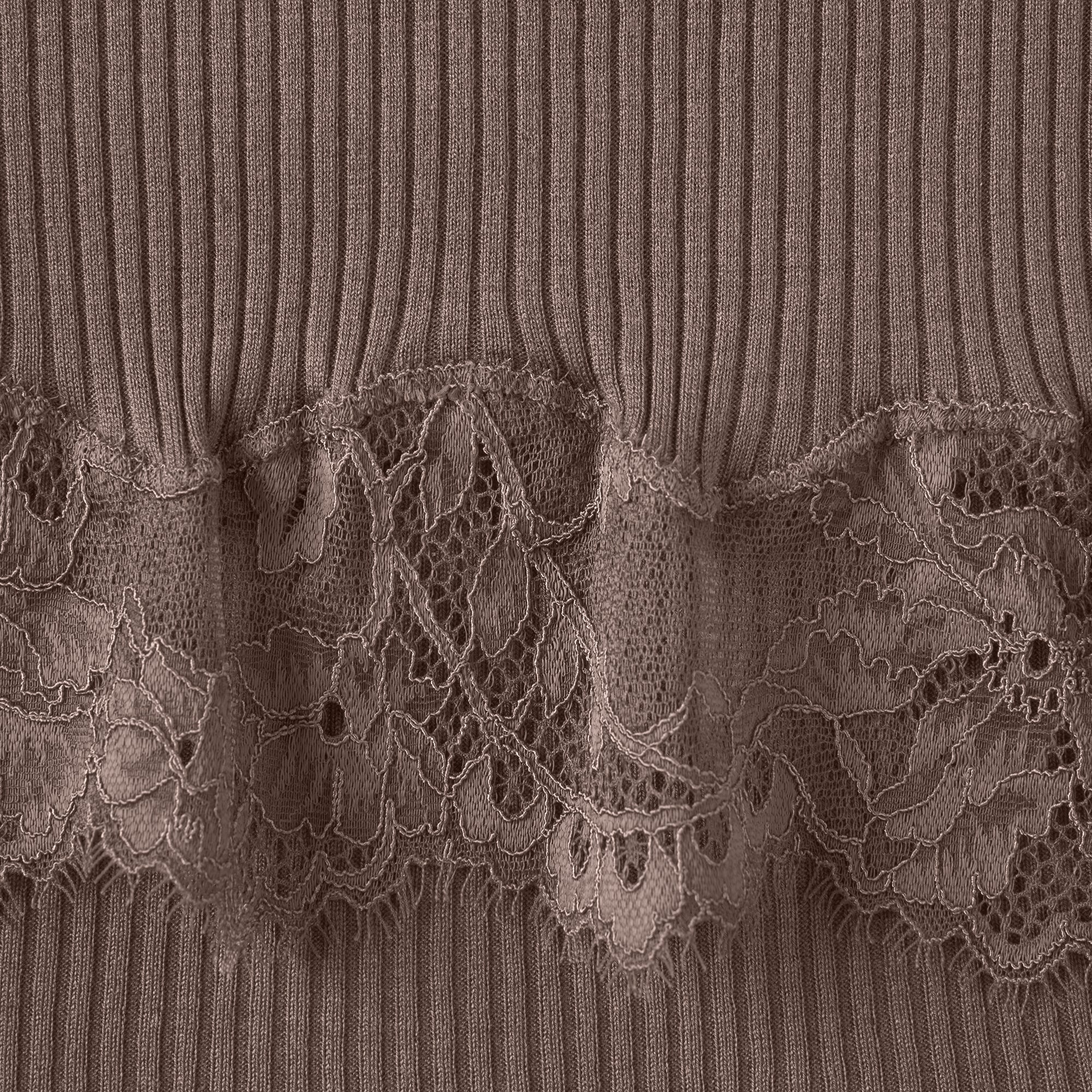 rib knit lace mini dress rib knit lace mini dress