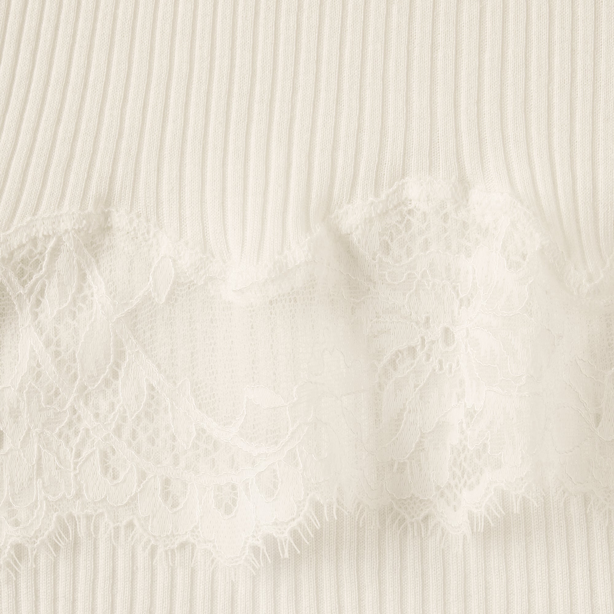 rib knit lace mini skirt rib knit lace mini skirt