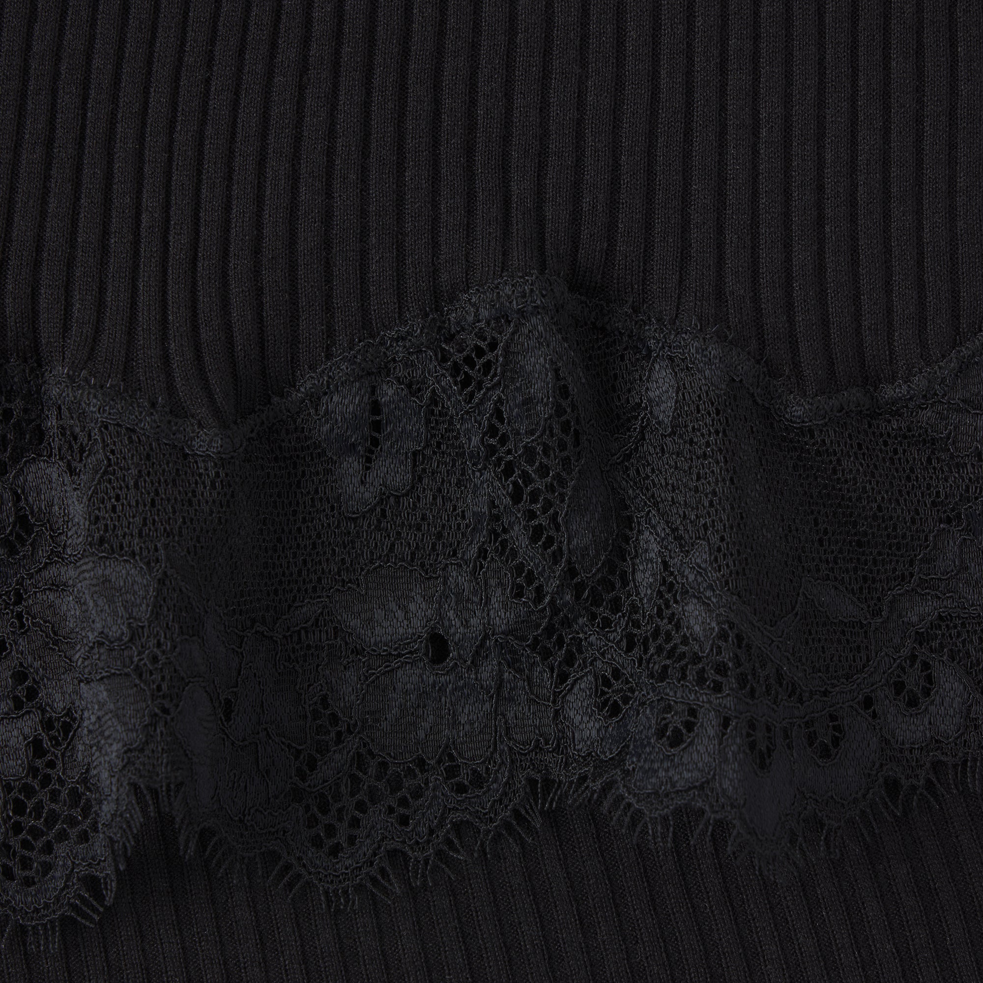 rib knit lace cami rib knit lace cami