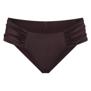 Витрина satin swim ruched bikini bottom