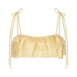 Витрина satin swim ruffle bikini top
