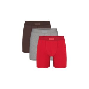 skims cotton mens 5" boxer brief 3 pack