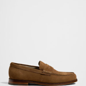 Home classic suede penny loafer