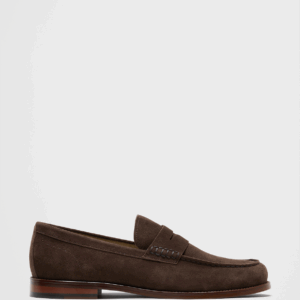 Home classic suede penny loafer