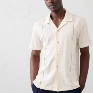 Home standard fit knit resort shirt